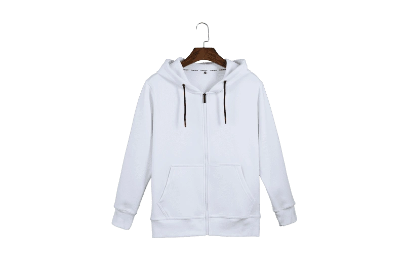 Wholesale plain shop white hoodies